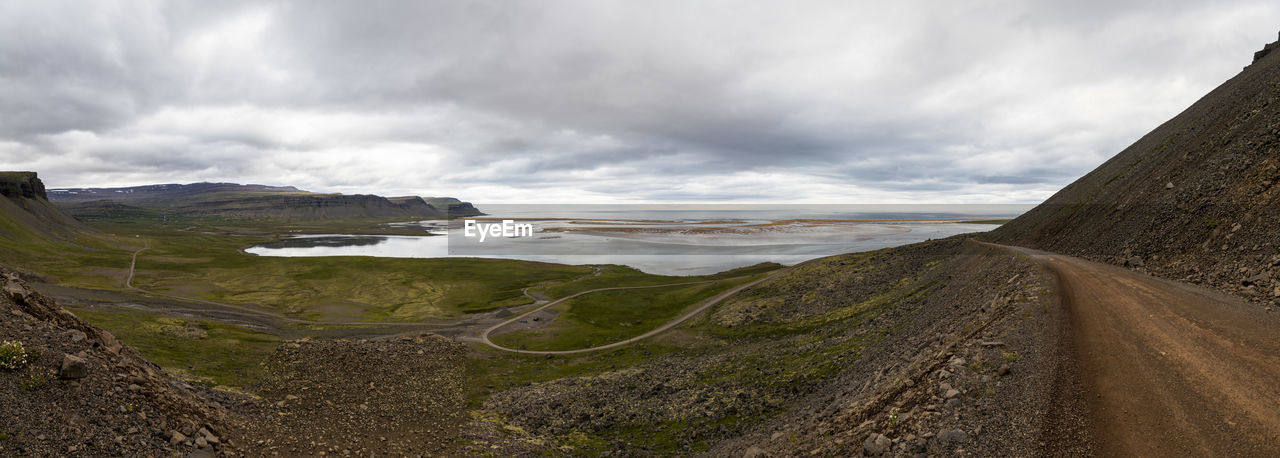 Panoramic view of landscape against sky