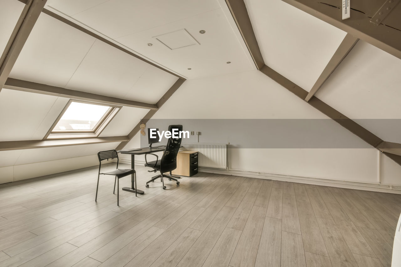 Interior of loft apartment