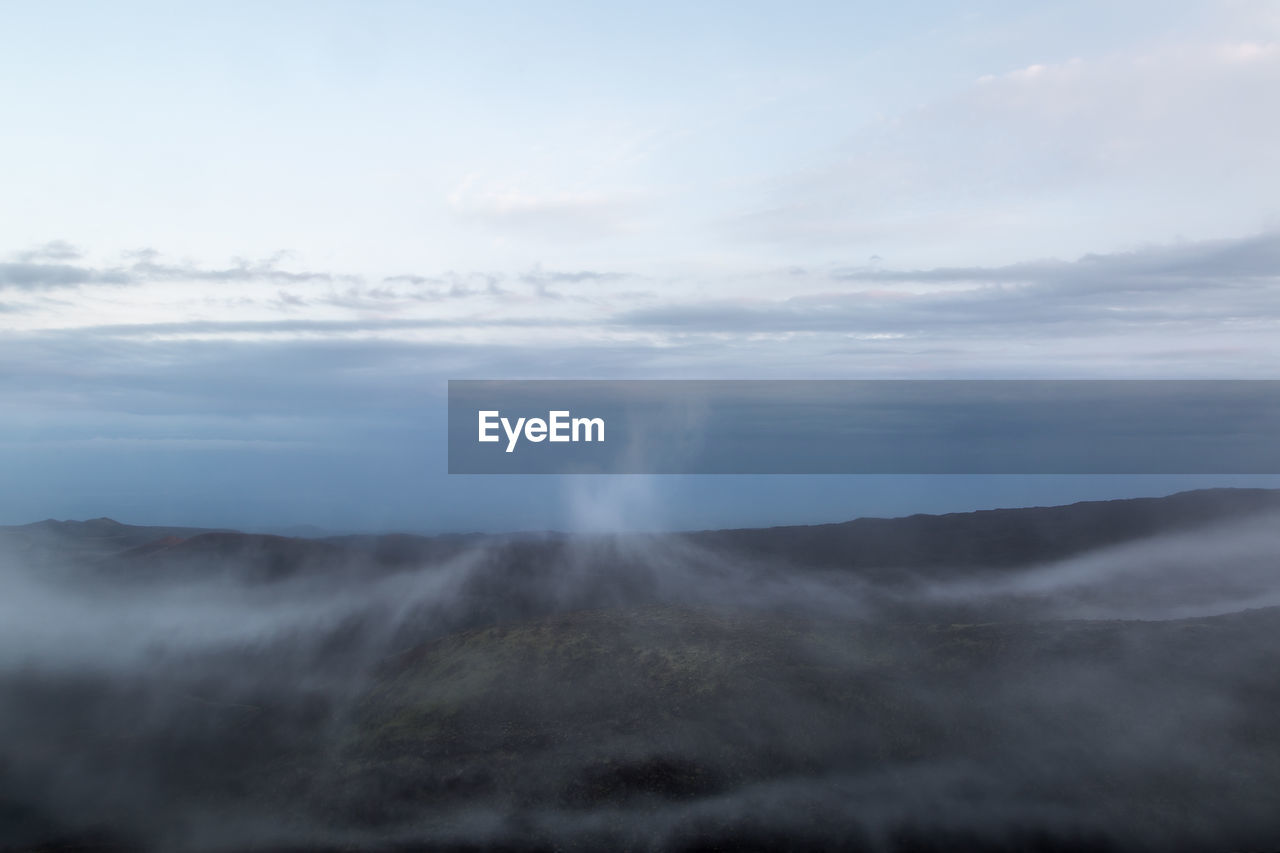 Scenic view of cloudscape against sky