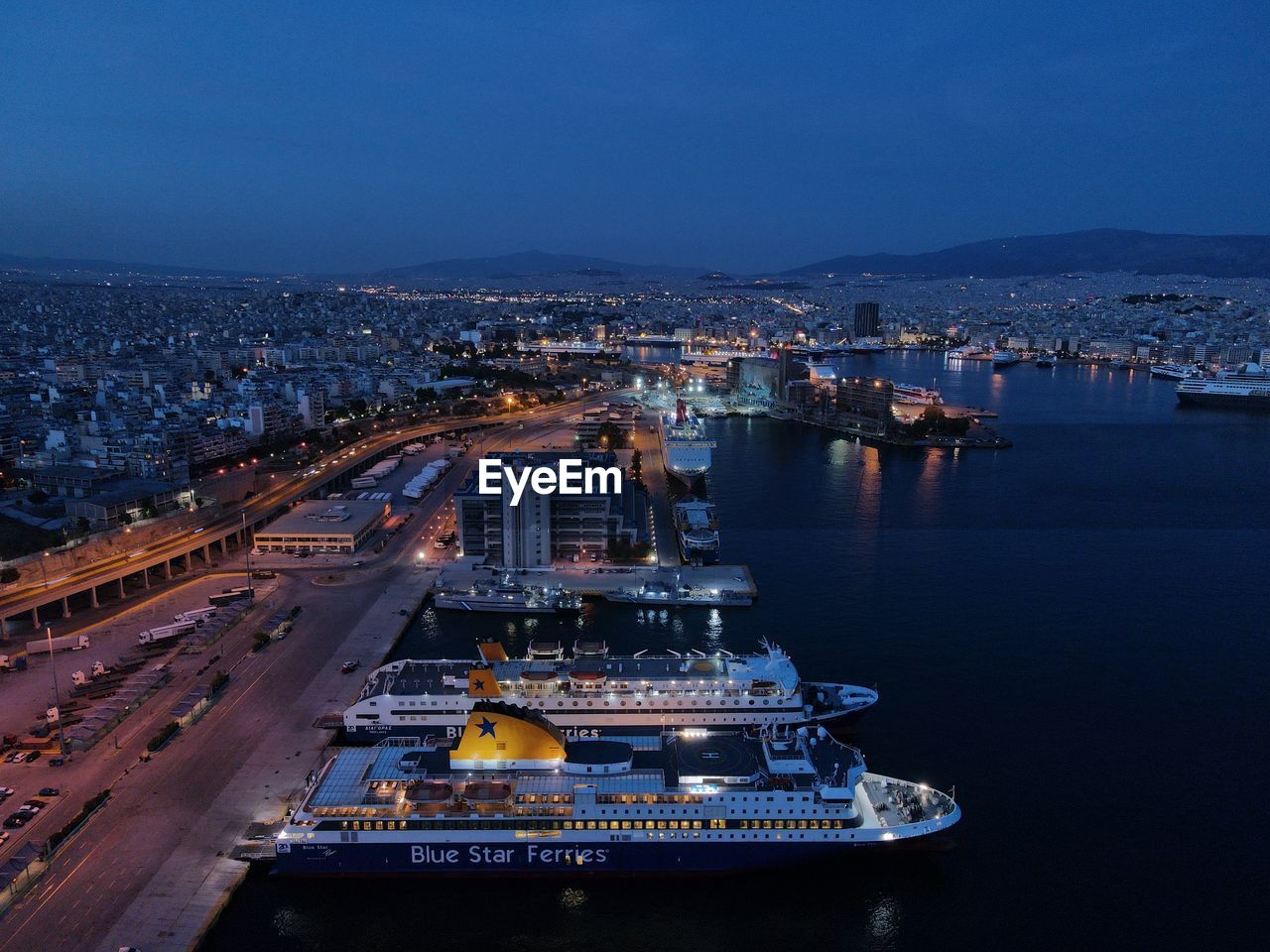 Piraeus port,athens, greece 