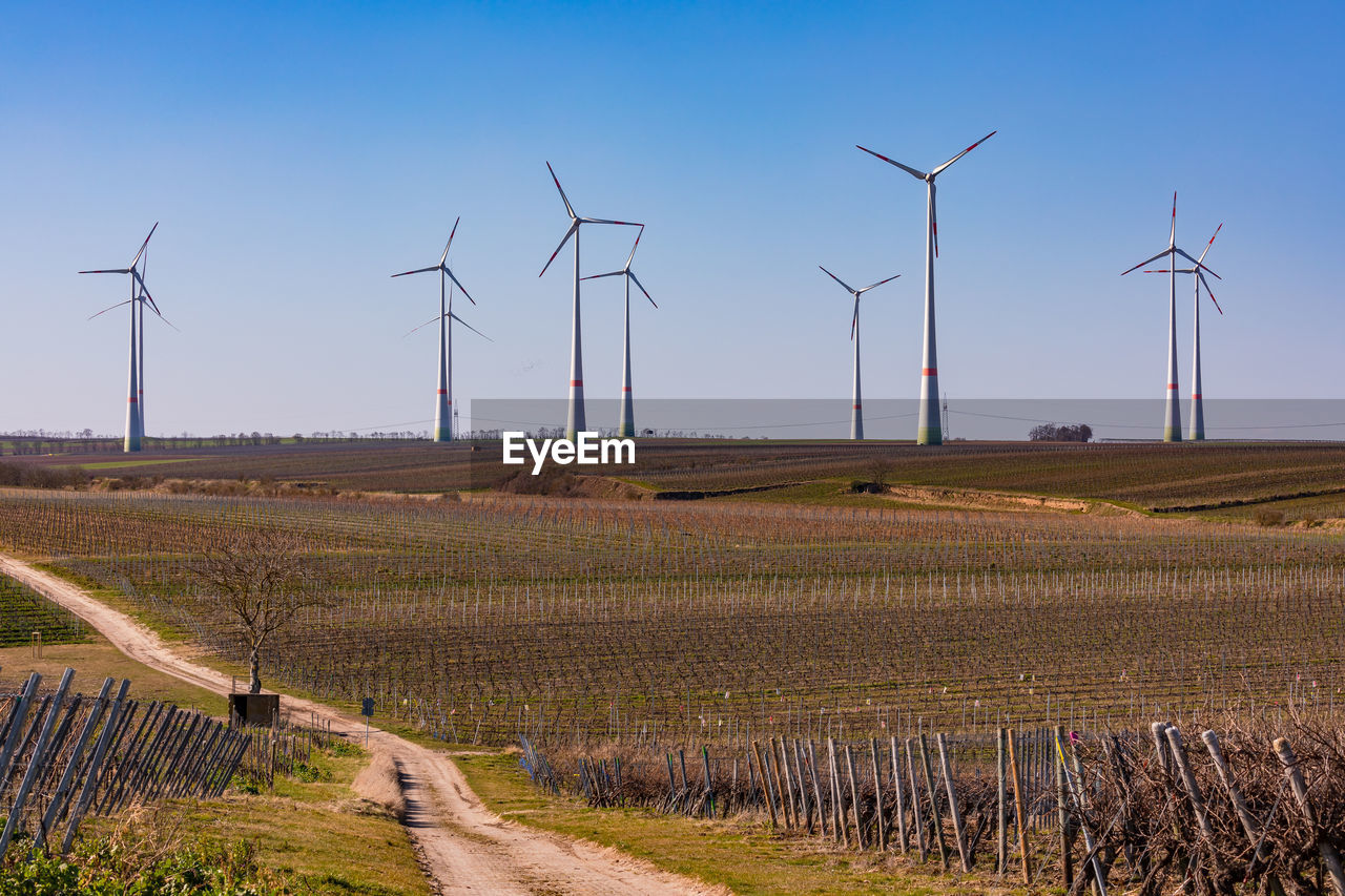 Wind turbines and regenerative energies are part of the energiewende in germany's energy policy