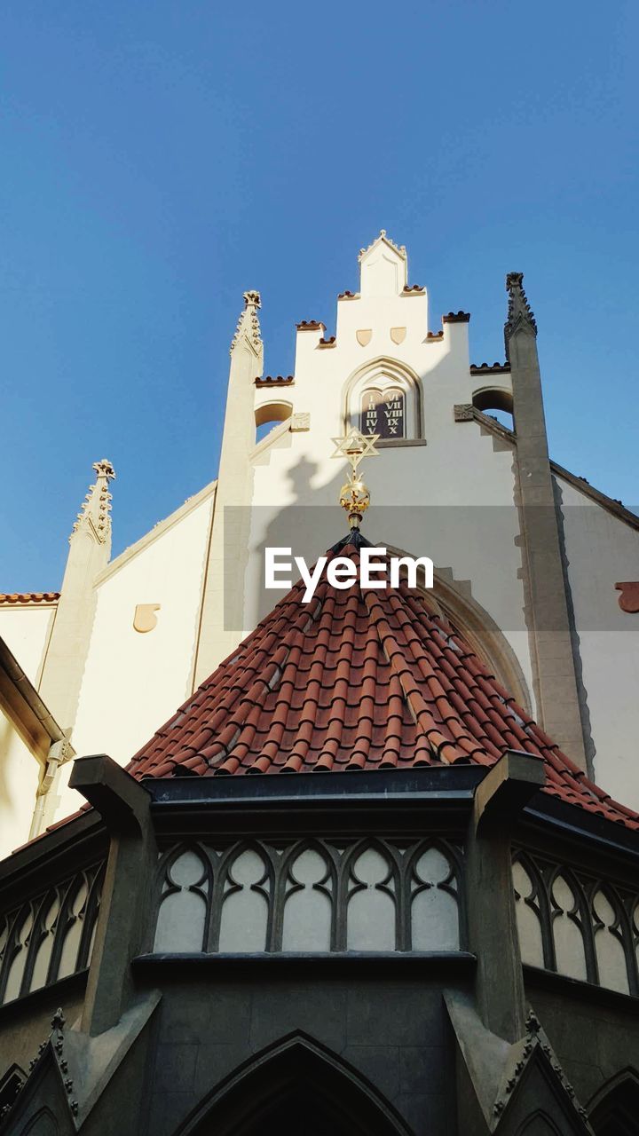 LOW ANGLE VIEW OF BELL TOWER