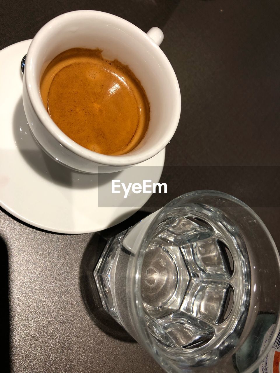 CLOSE-UP OF COFFEE ON TABLE