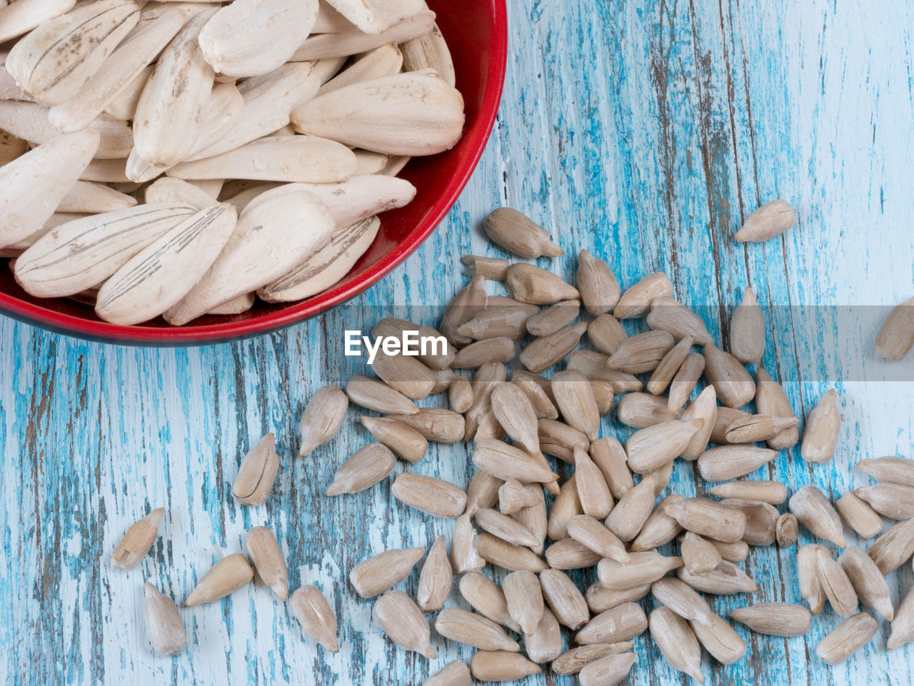 Close-up of seeds on table