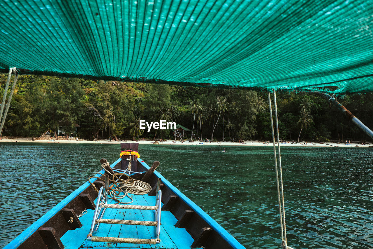  boat sailing in sea