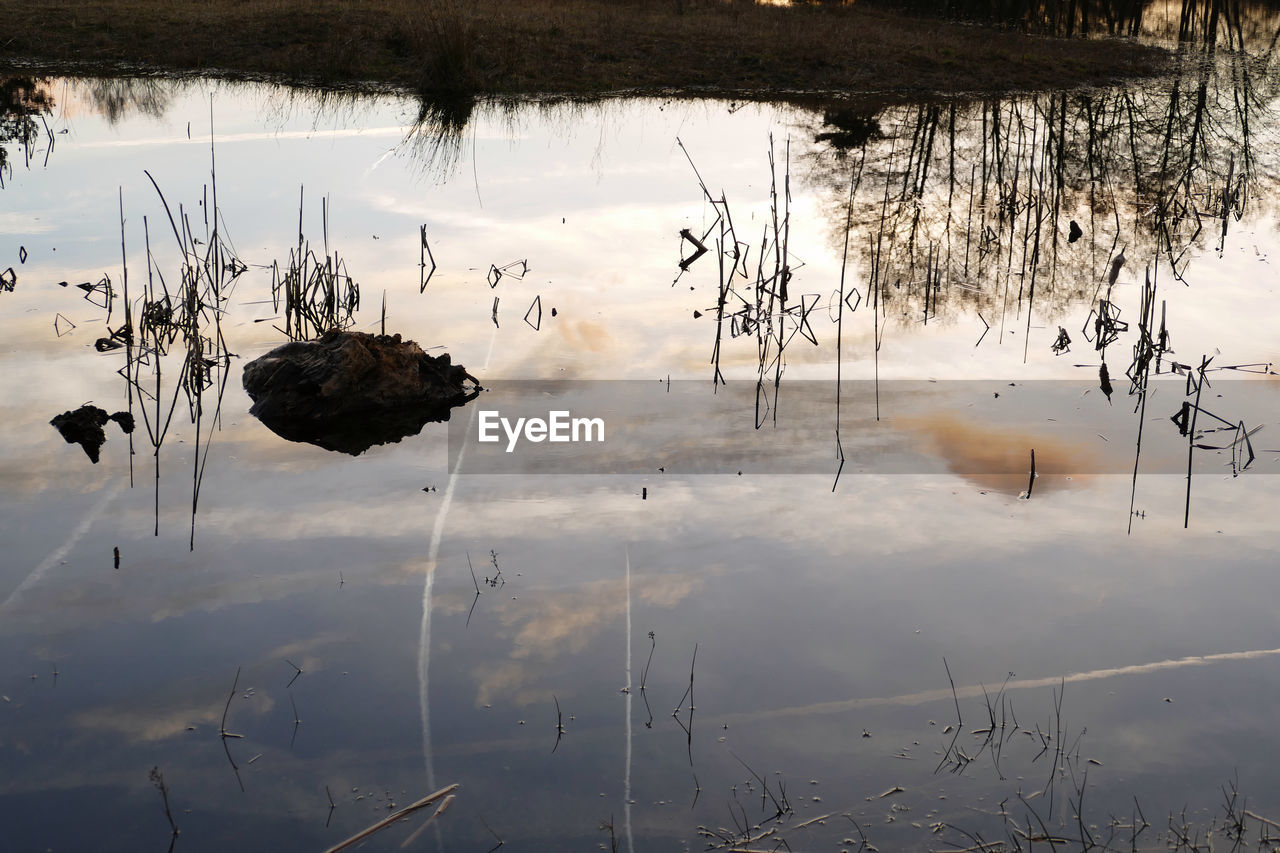 SCENIC VIEW OF LAKE