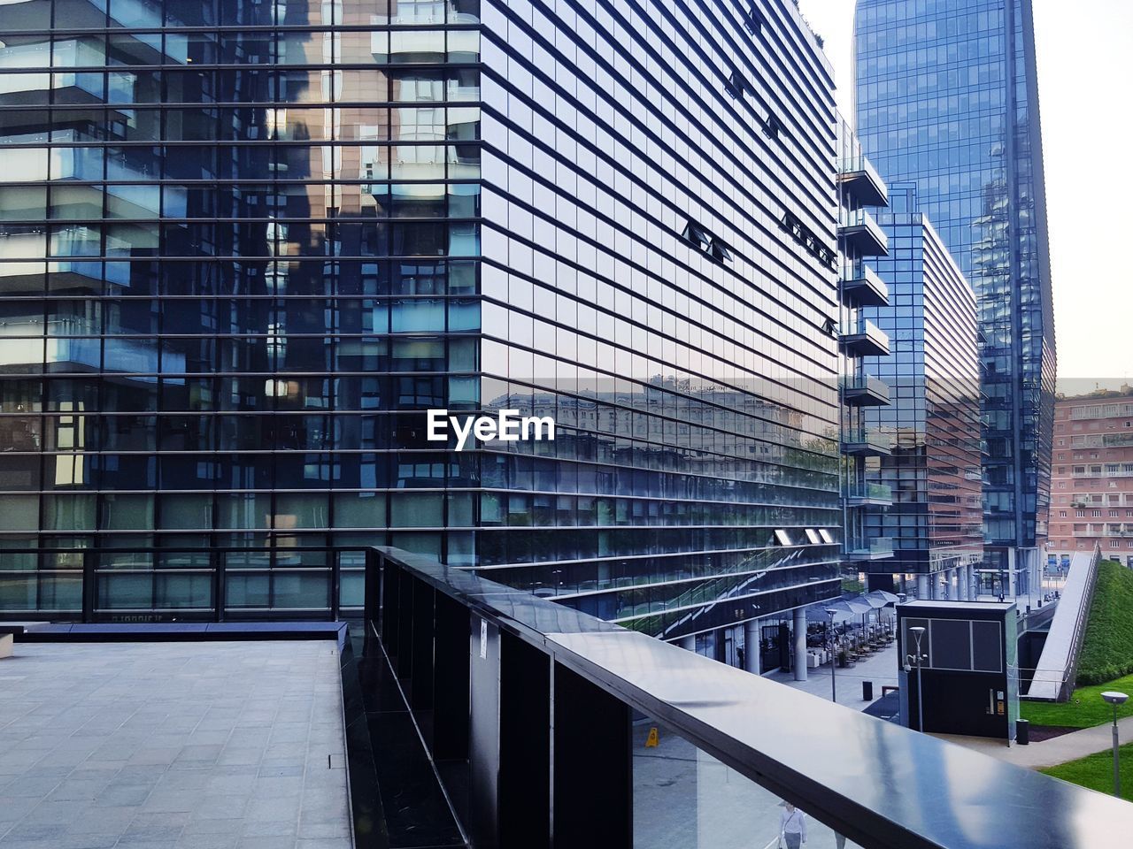 MODERN BUILDING AGAINST SKY