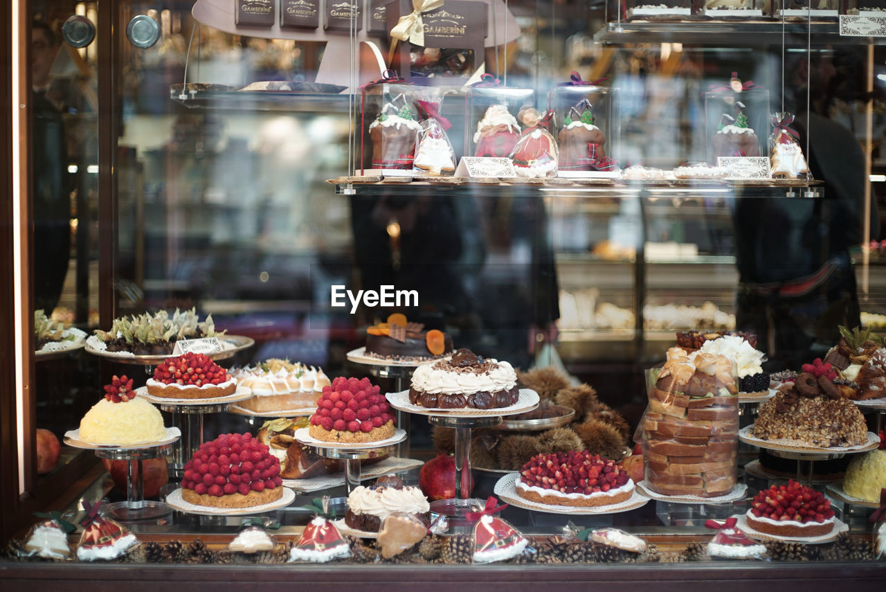 close-up of food for sale at store