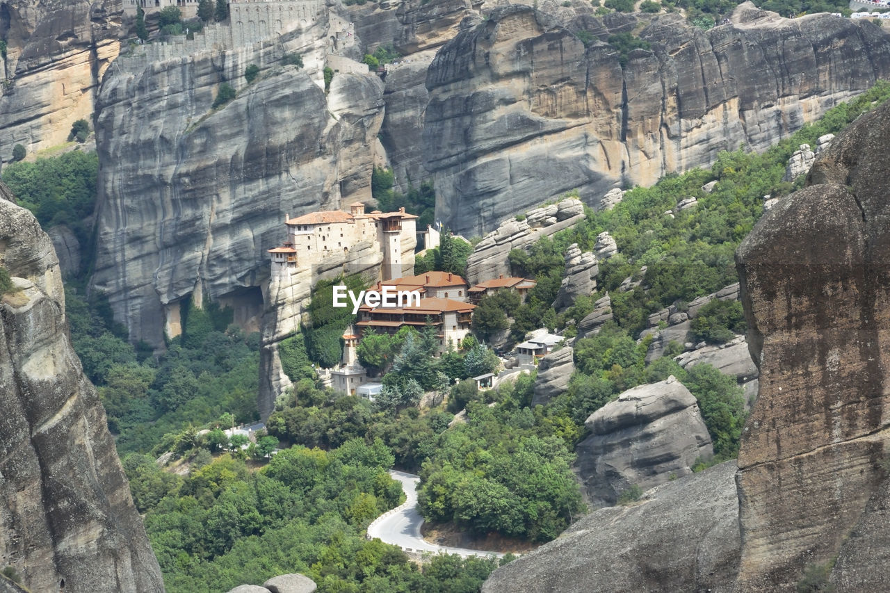 The holy monastery of rousanou known also as monastery of st. barbara at meteora