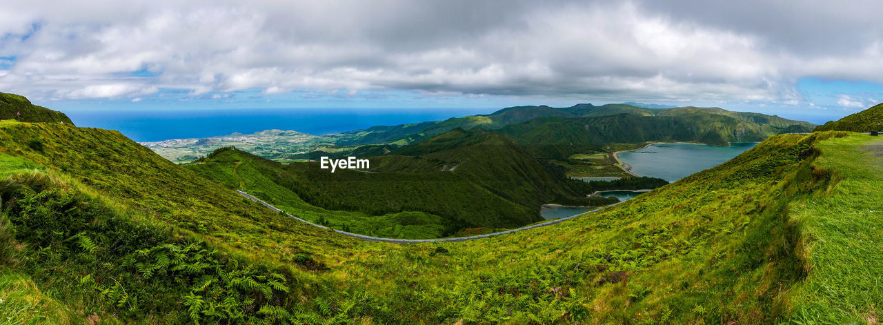 PANORAMIC SHOT OF LANDSCAPE AGAINST SKY