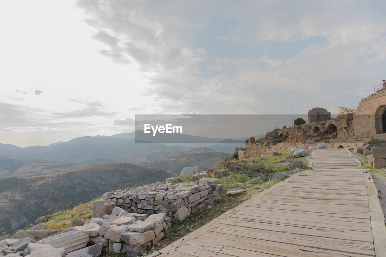 Panoramic view of a building