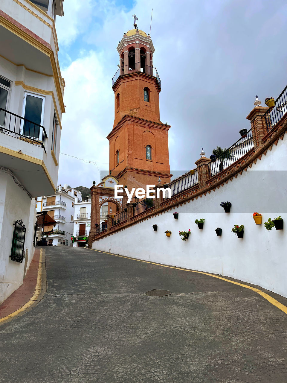 Buildings in city. frigiliana, spain