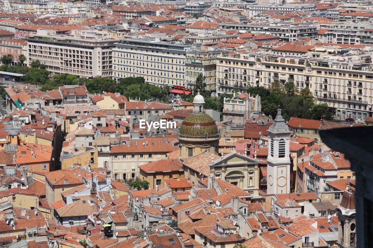 HIGH ANGLE VIEW OF CITY