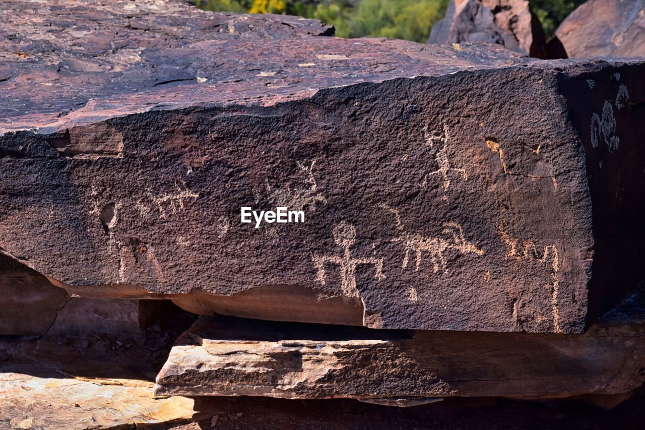 rock, nature, geology, no people, wood, day, outdoors, ancient history, land, boulder, soil, rock formation, landscape, non-urban scene, tree, wall, terrain, textured, environment, sunlight