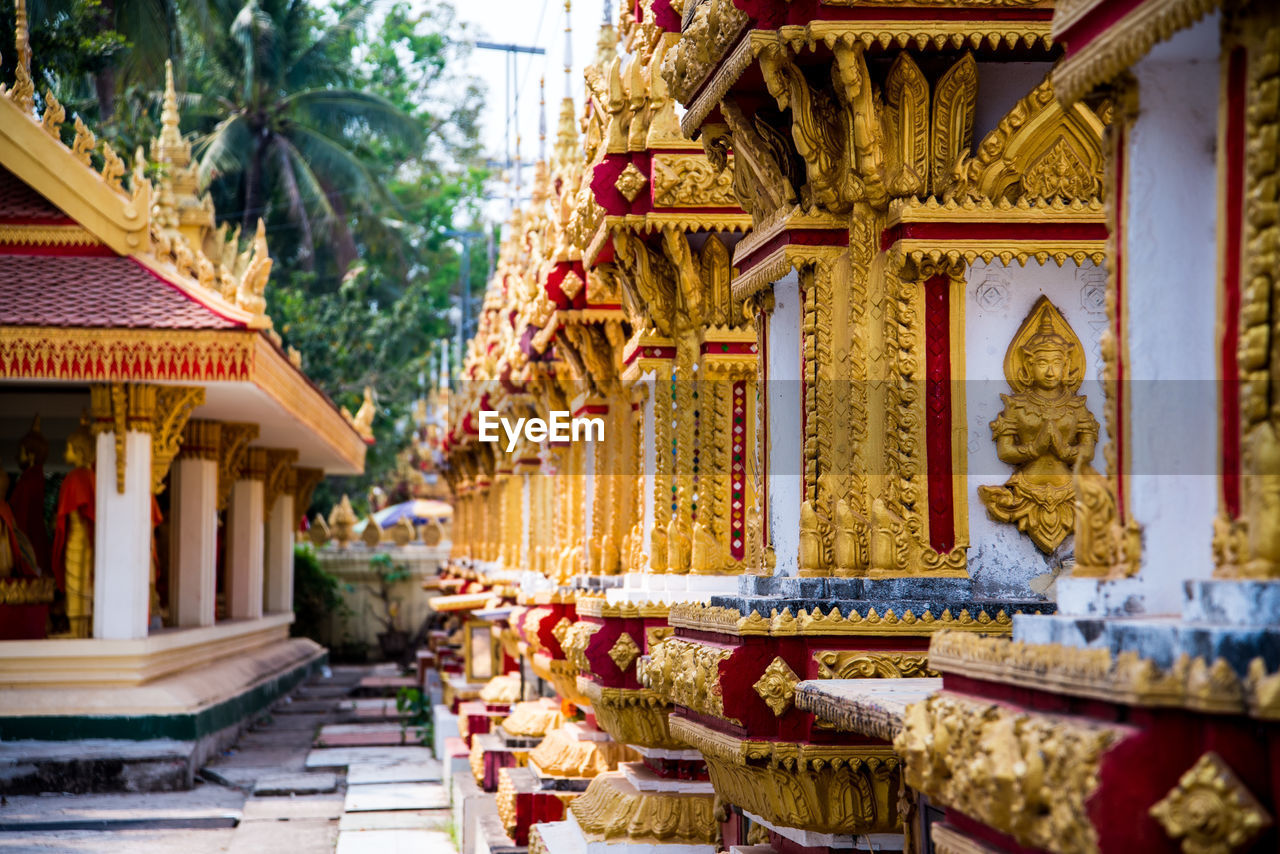 Temple in laos, vietnam