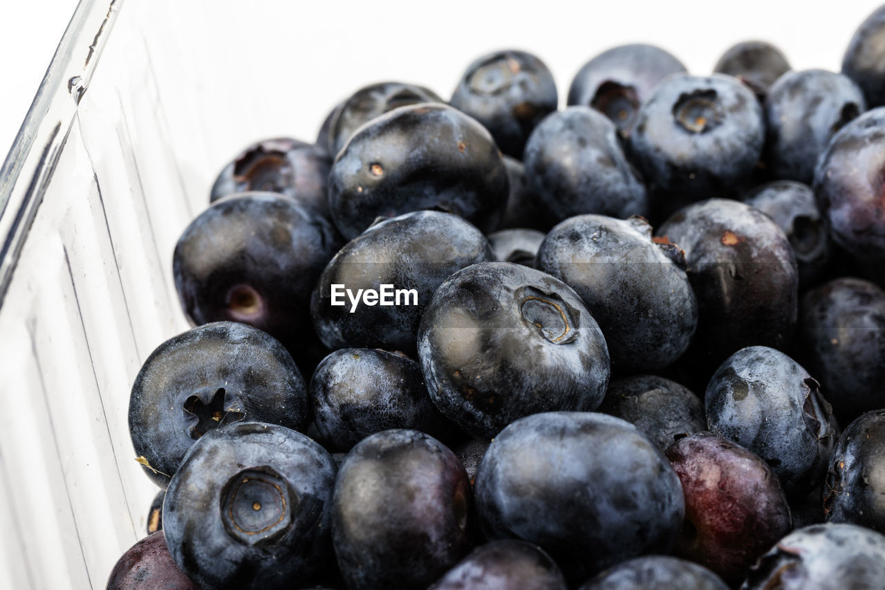 HIGH ANGLE VIEW OF FRUITS