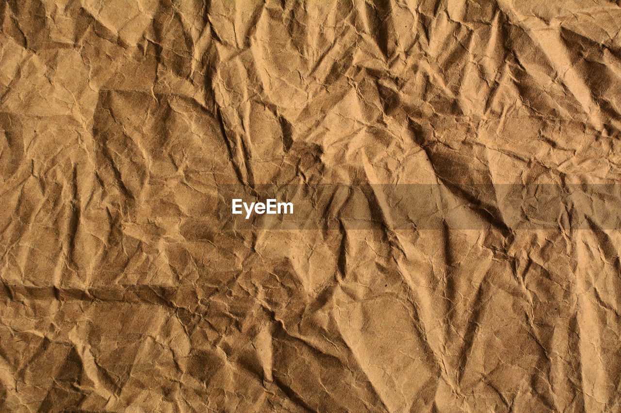 Full frame shot of brown paper