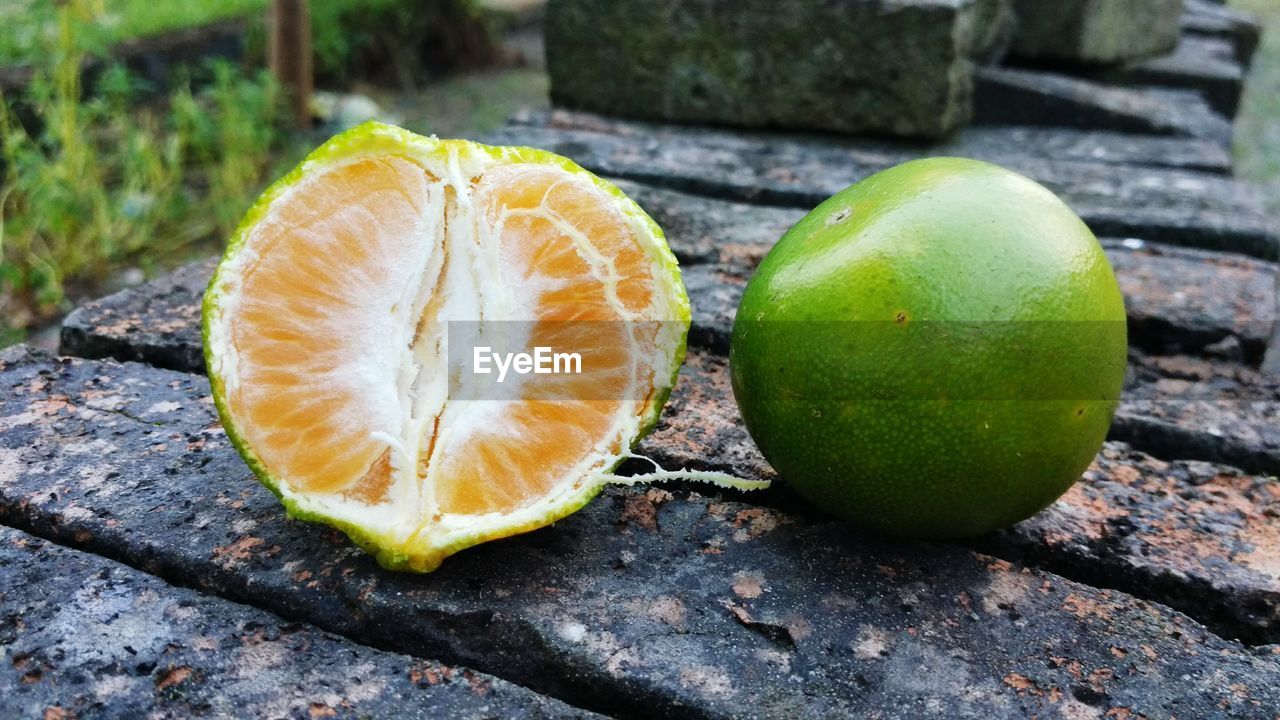 Close-up of orange fruits