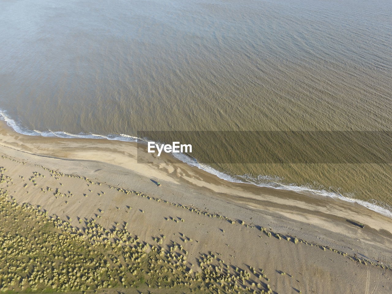 Aerial view of beach