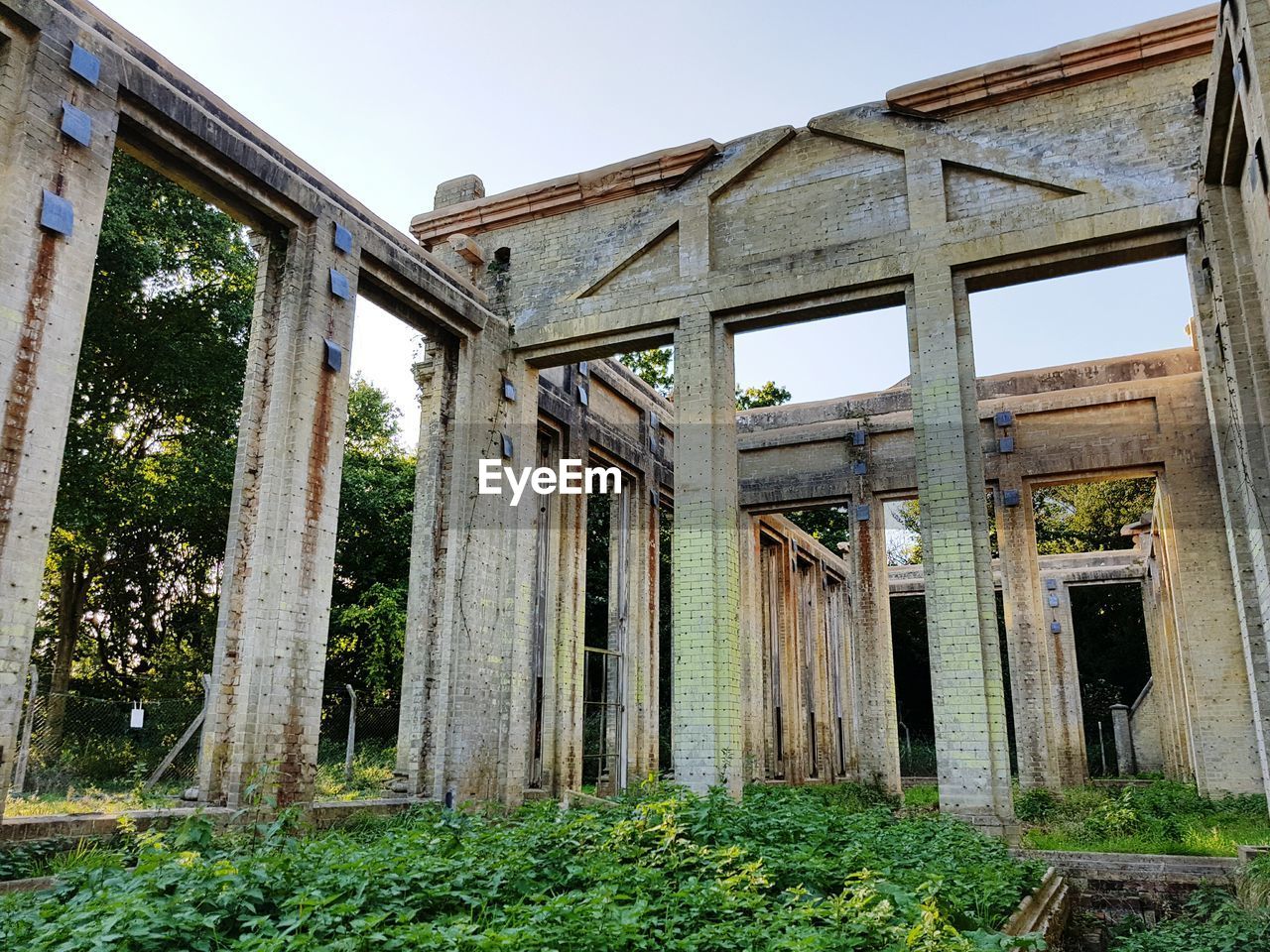 VIEW OF ABANDONED HOUSE