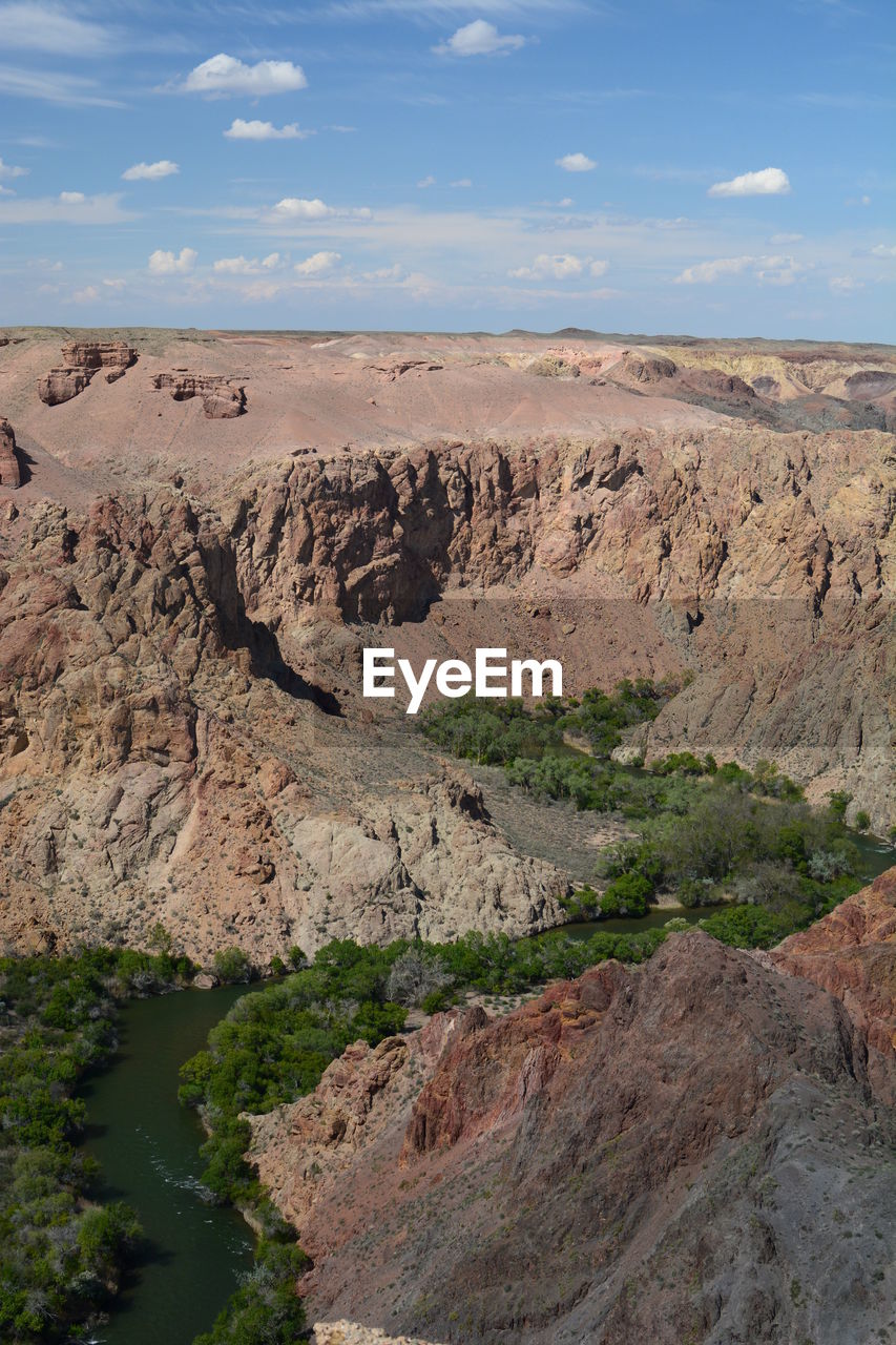 Charyn river canyon. almaty province. kazakhstan