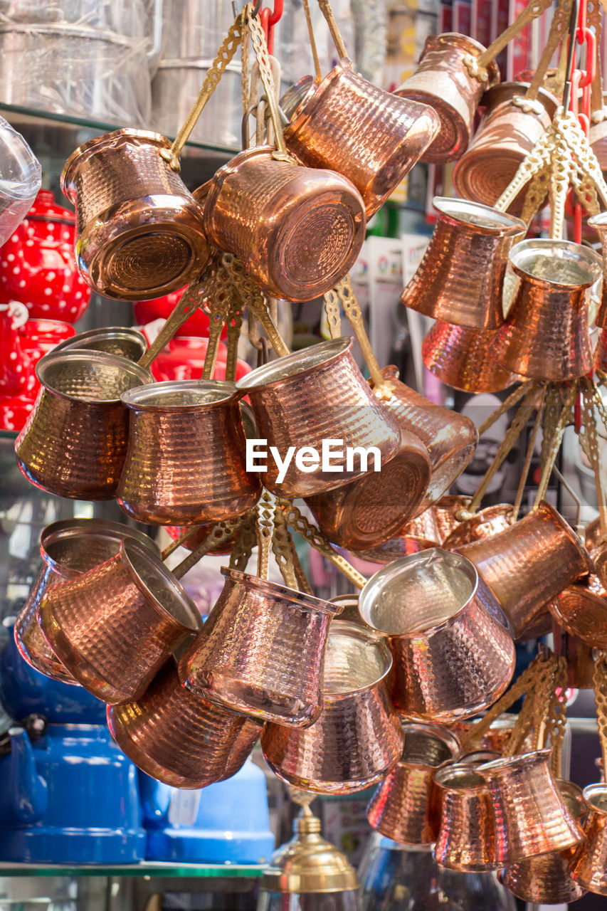 FULL FRAME SHOT OF MARKET STALL FOR SALE AT STORE