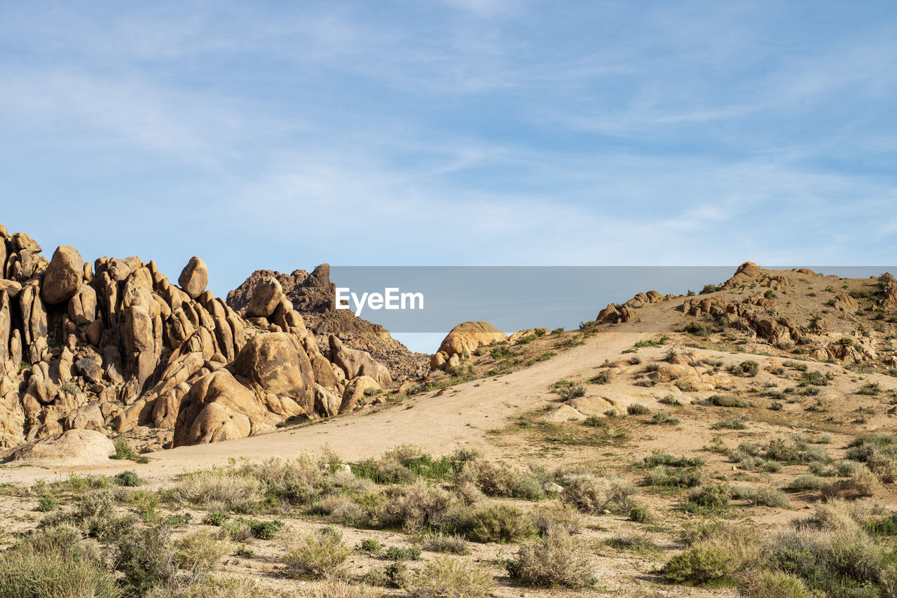 SCENIC VIEW OF ROCK FORMATIONS AGAINST SKY