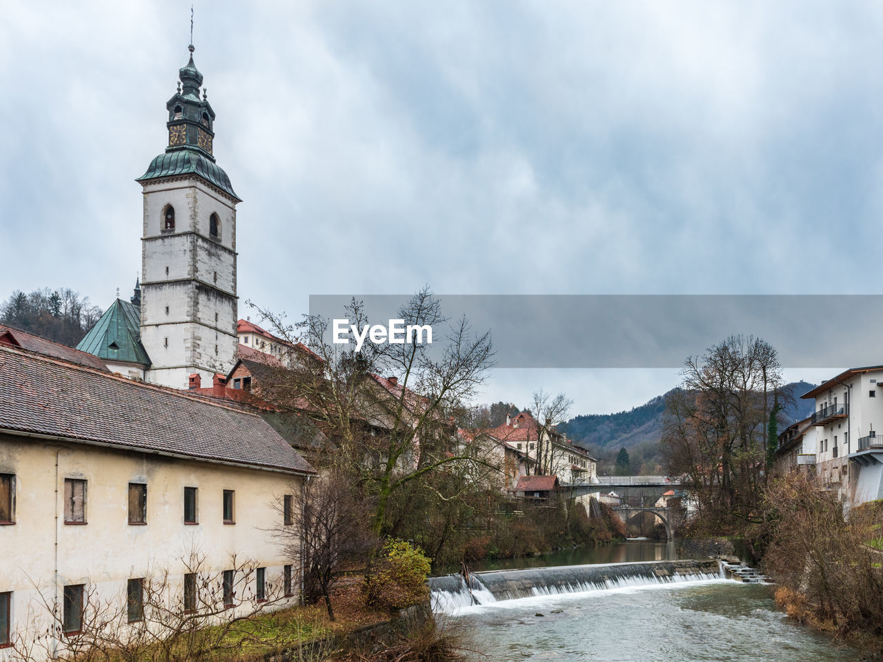 The ancient village of Škofja loka, slovenia.