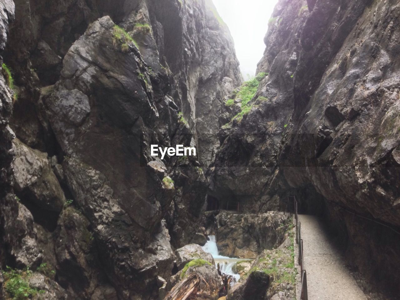 ROCK FORMATION AGAINST SKY