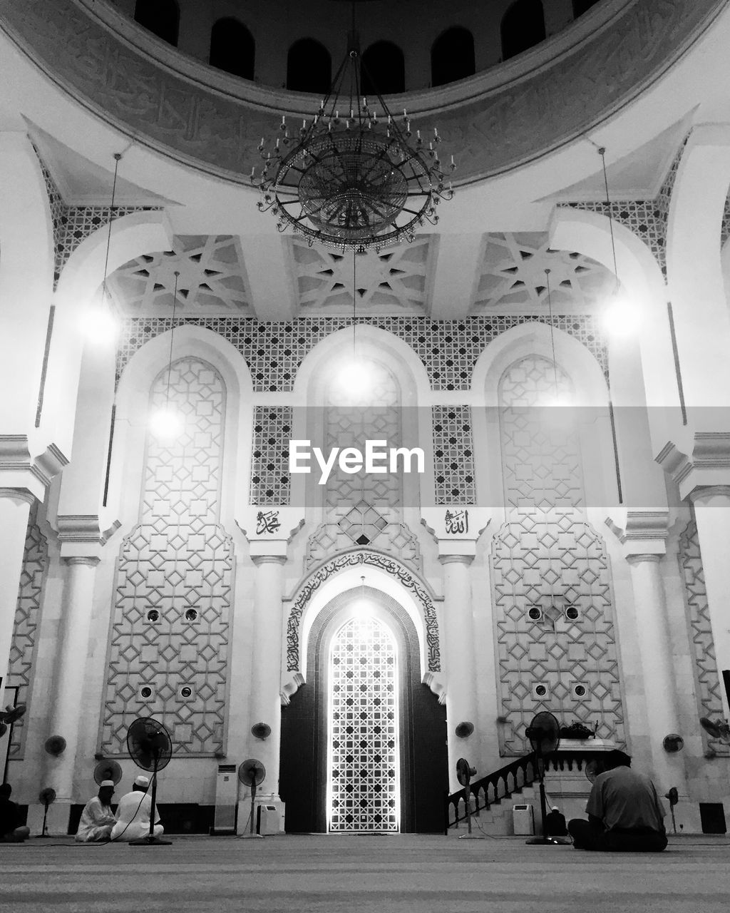 VIEW OF ILLUMINATED CATHEDRAL IN TEMPLE