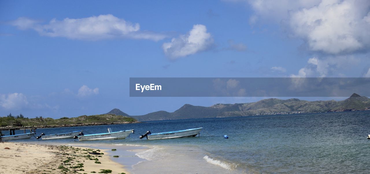 PANORAMIC VIEW OF SEA AGAINST SKY