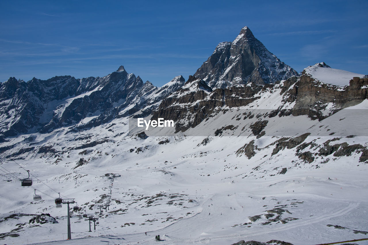 SNOWCAPPED MOUNTAINS AGAINST SKY