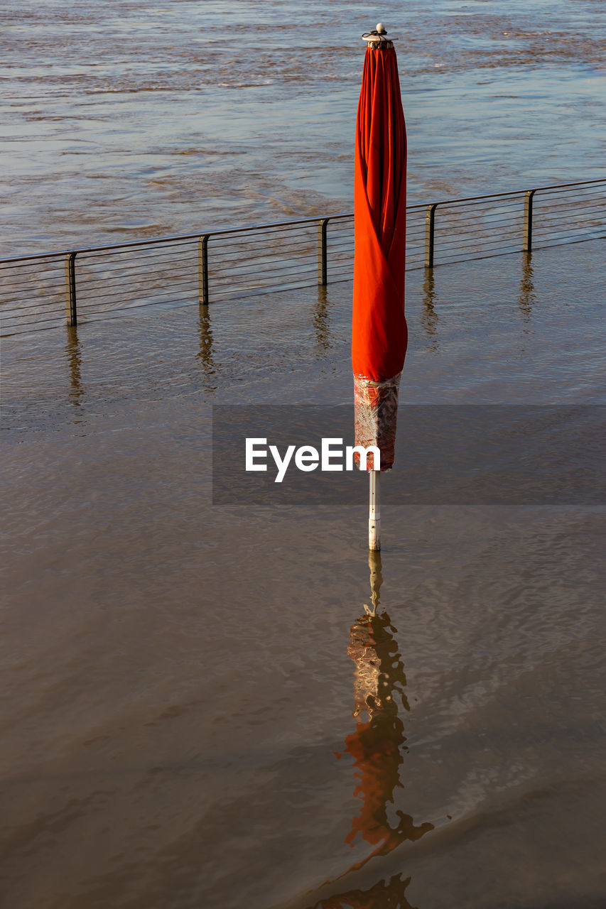 Parasol on beach