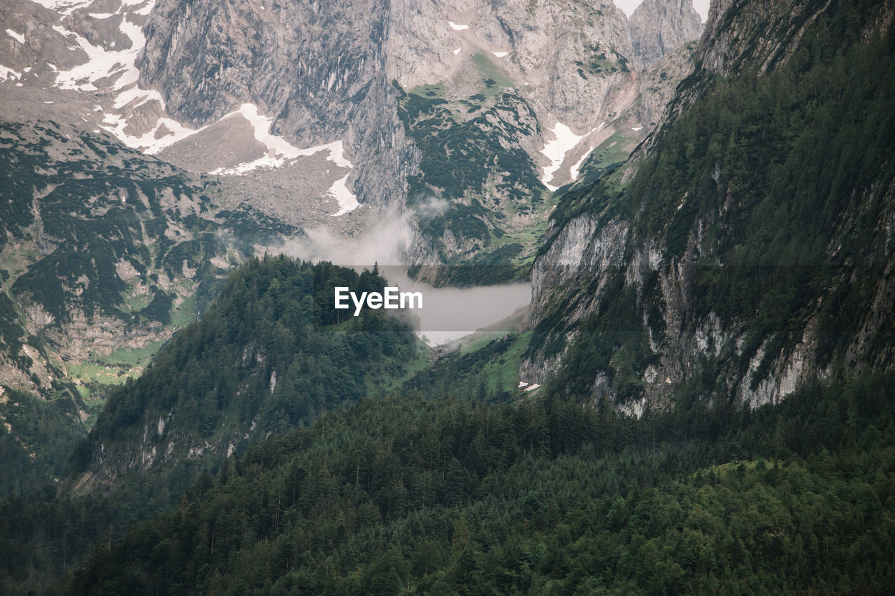 Scenic view of mountains