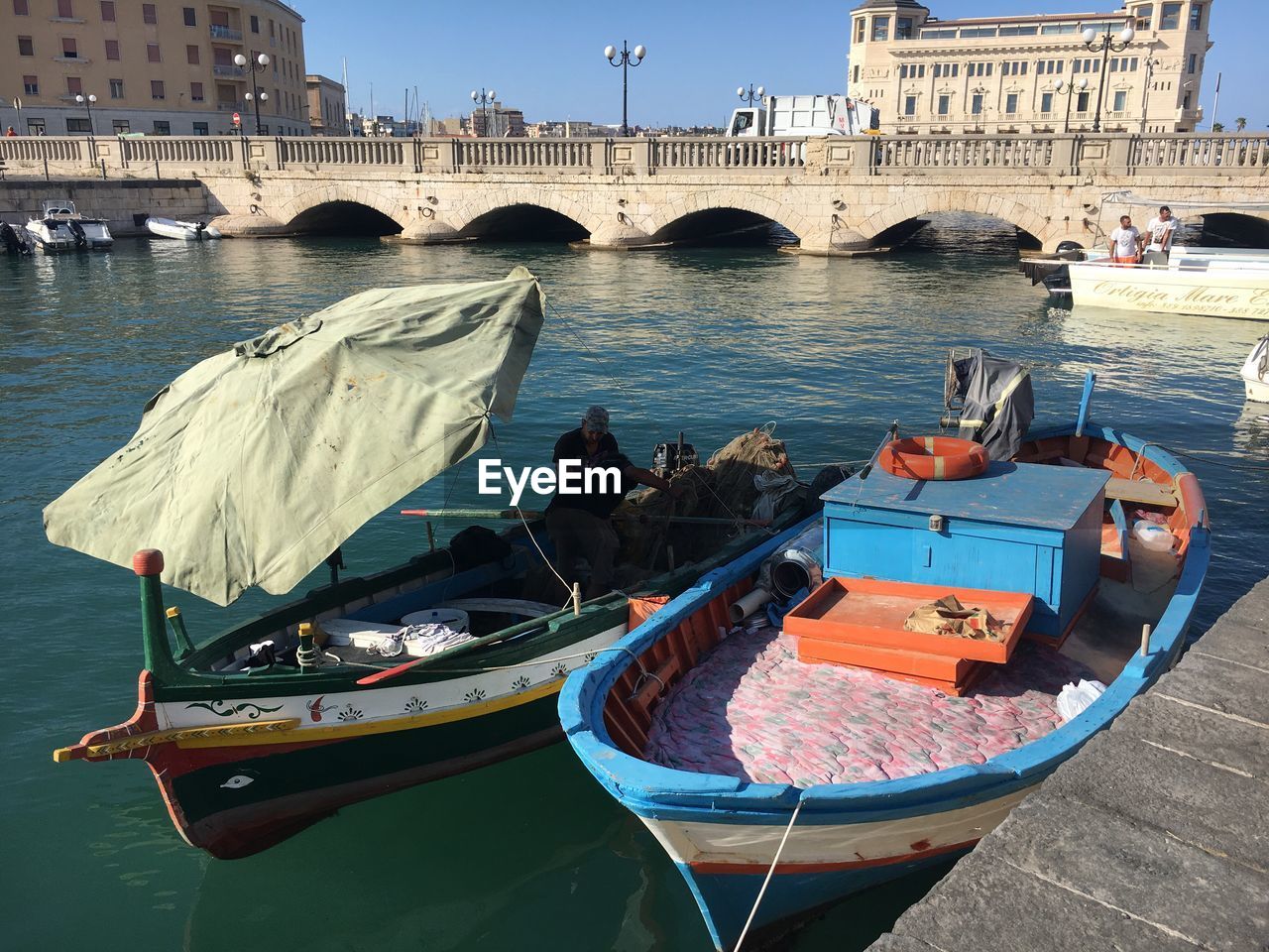 PEOPLE IN BOAT ON RIVER