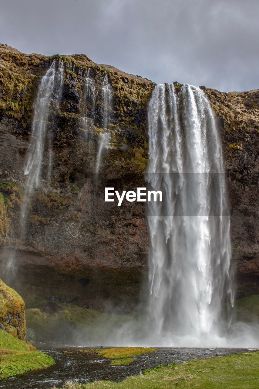 View of waterfall