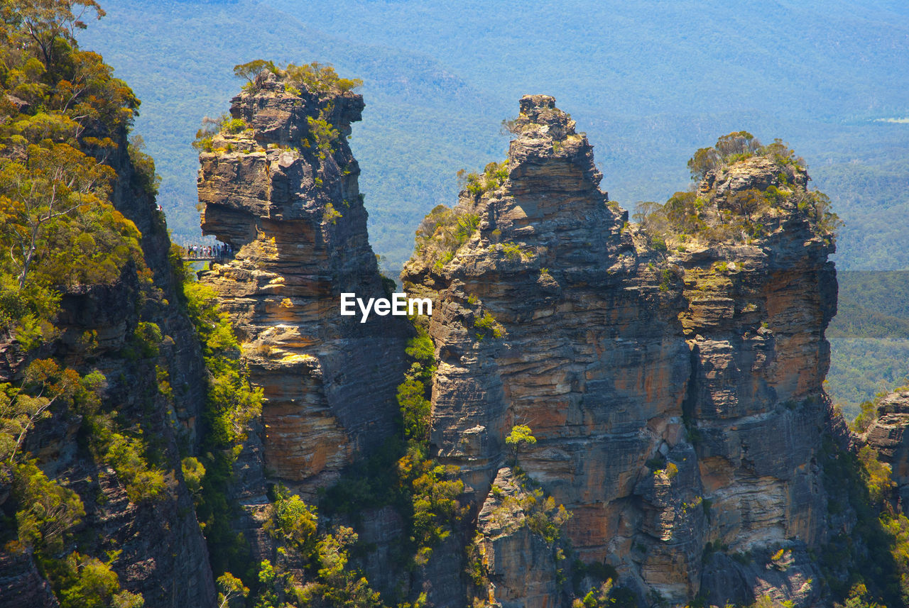 SCENIC VIEW OF ROCK FORMATION AGAINST SKY