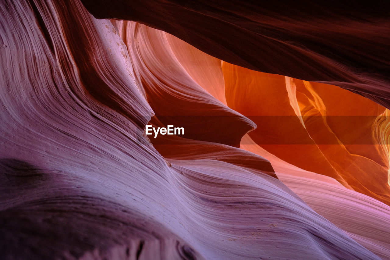 Full frame shot of rock formation