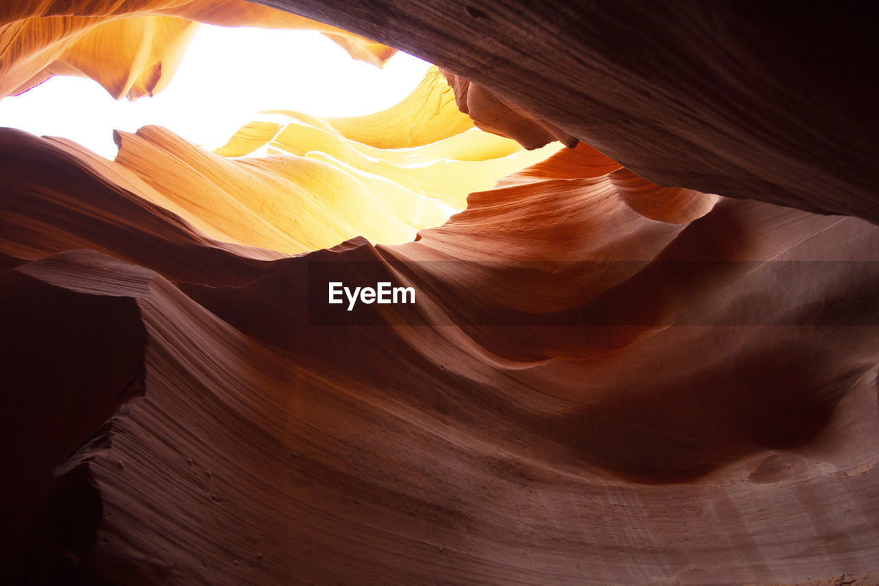 ROCK FORMATIONS IN CANYON