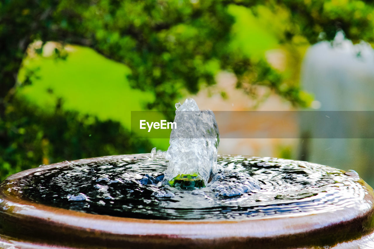 CLOSE-UP OF WATER DROP