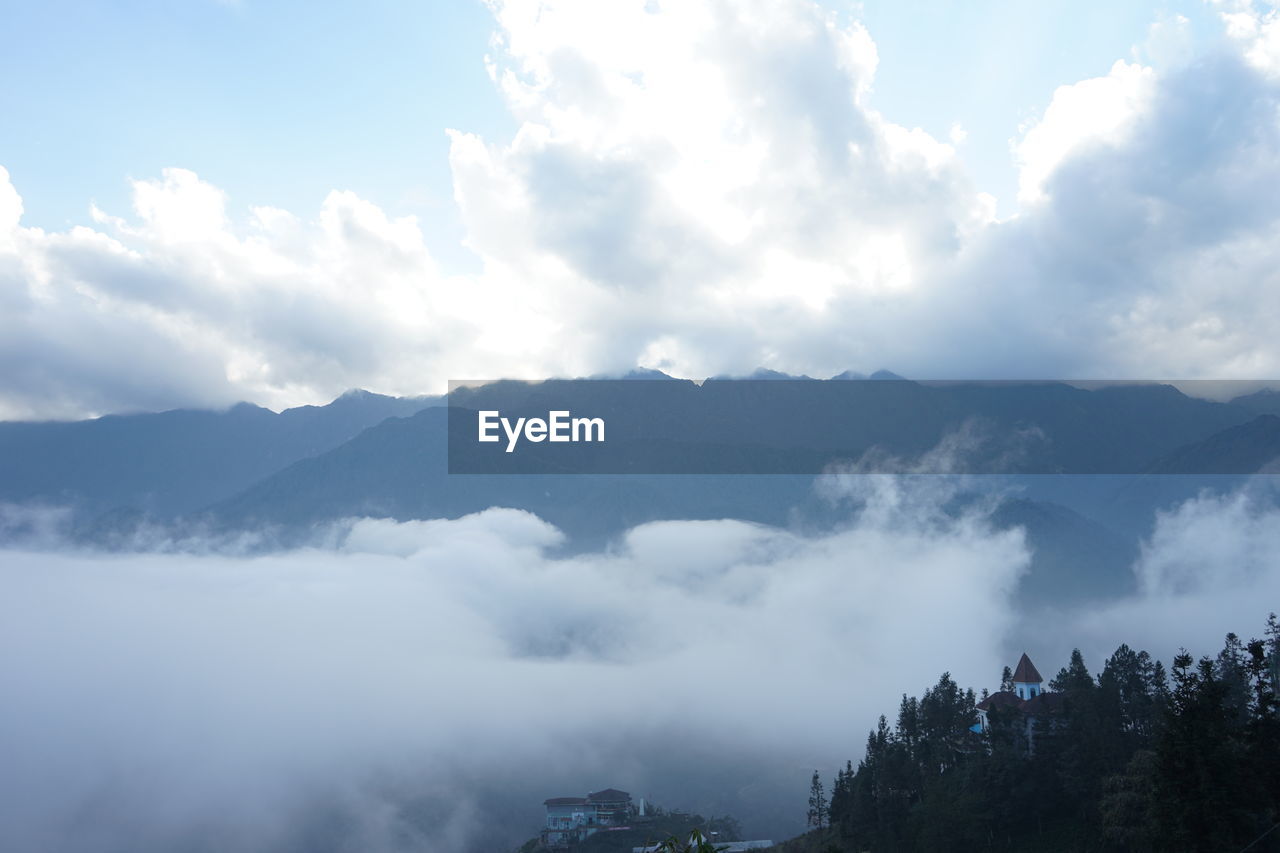 SCENIC VIEW OF MOUNTAIN AGAINST SKY