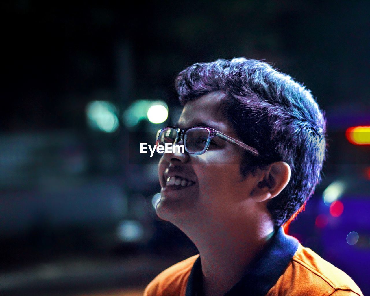 PORTRAIT OF BOY WEARING SUNGLASSES