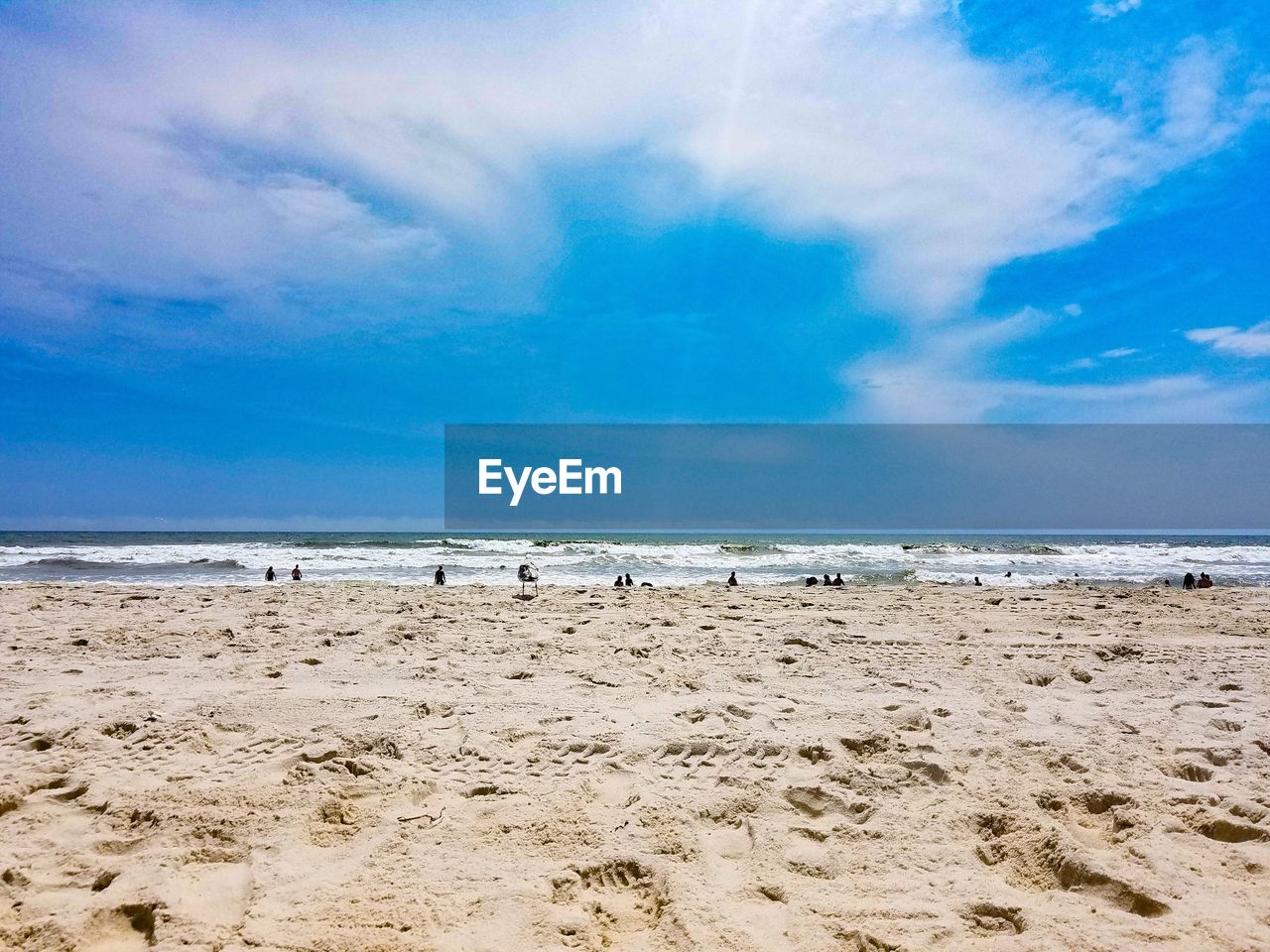 SCENIC VIEW OF SEA AGAINST BLUE SKY