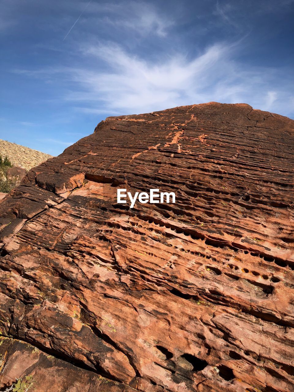 LOW ANGLE VIEW OF A MOUNTAIN