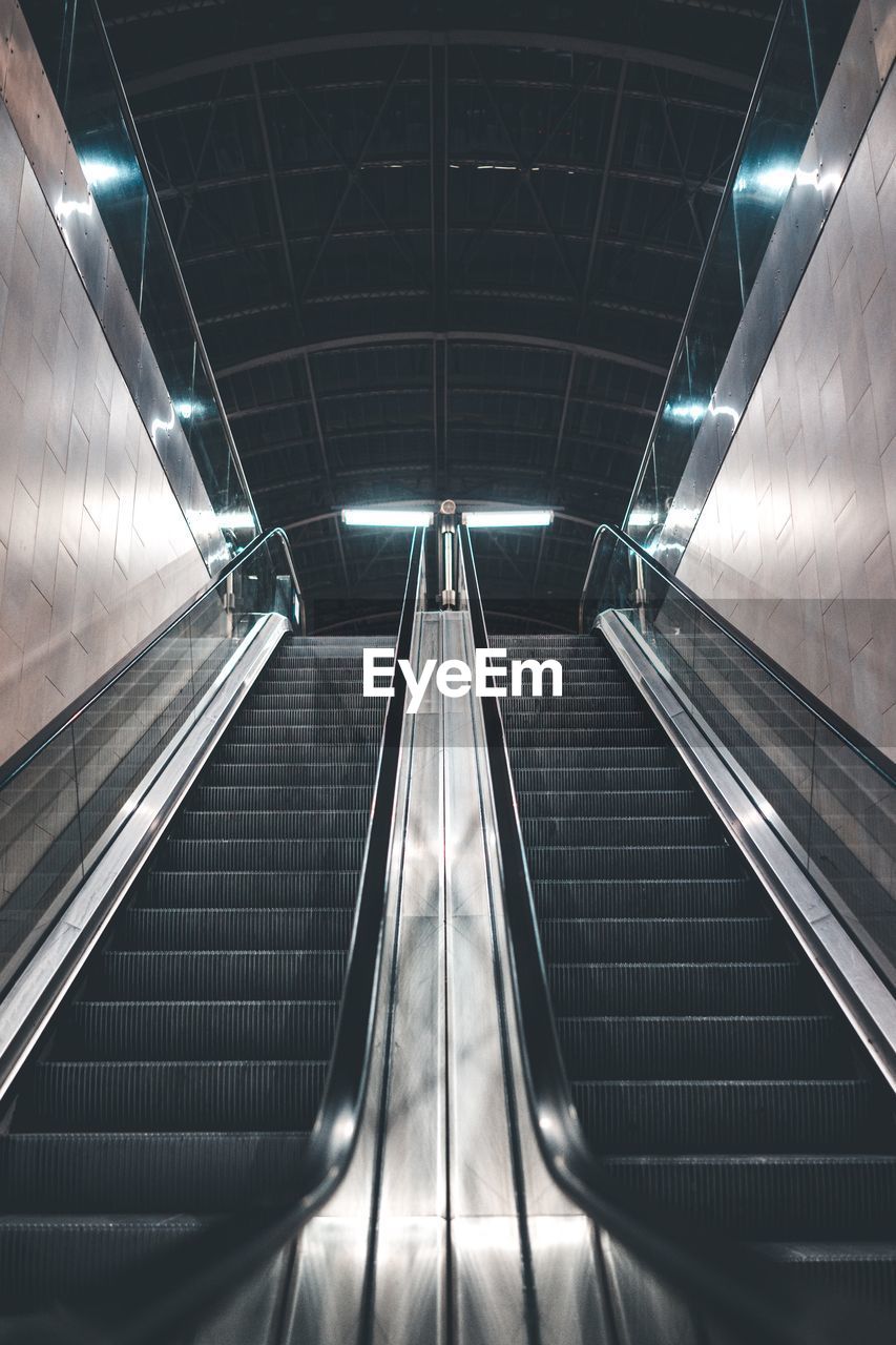 Interior of subway station