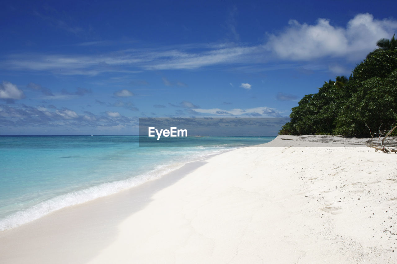 VIEW OF BEACH AGAINST SKY