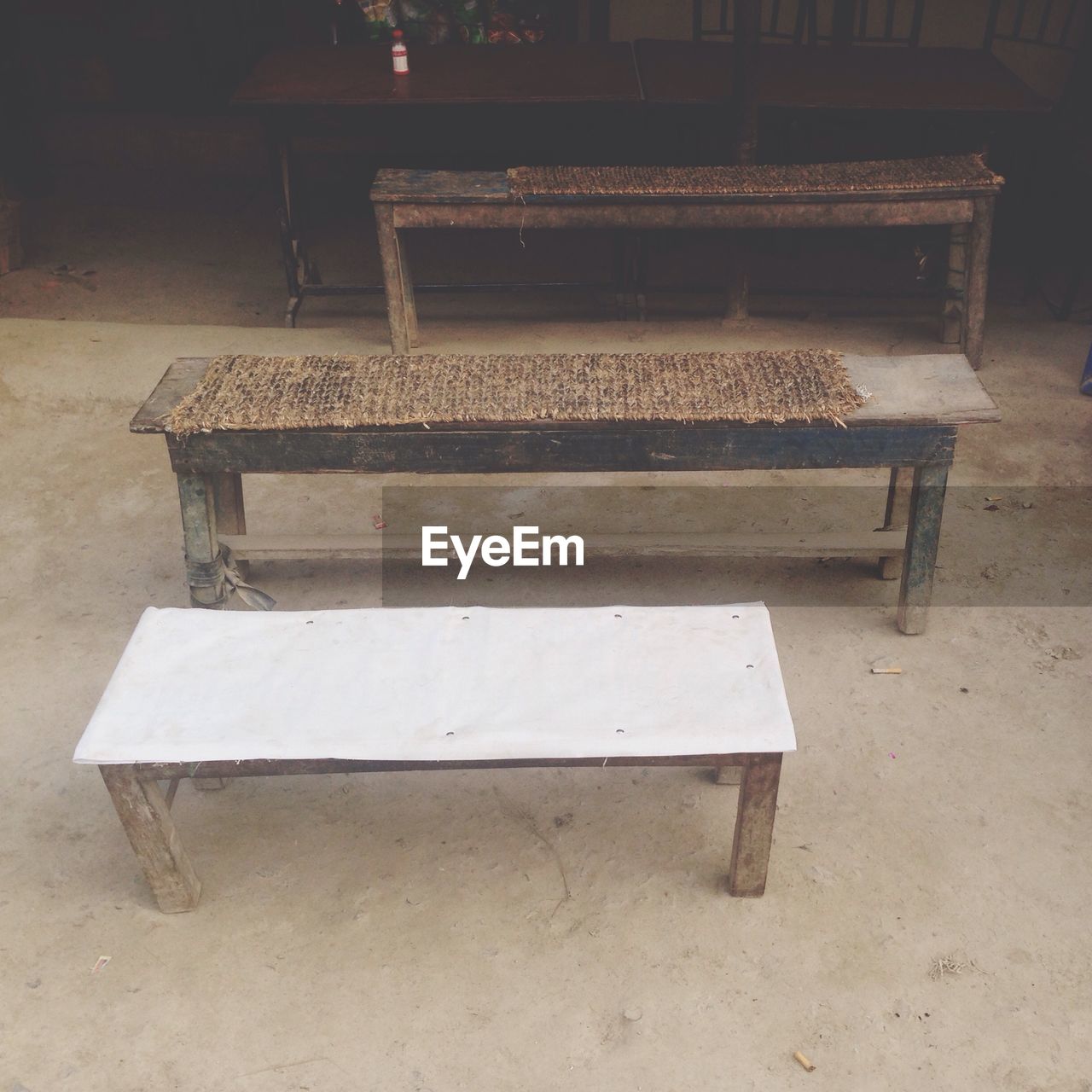 BENCH IN ROW