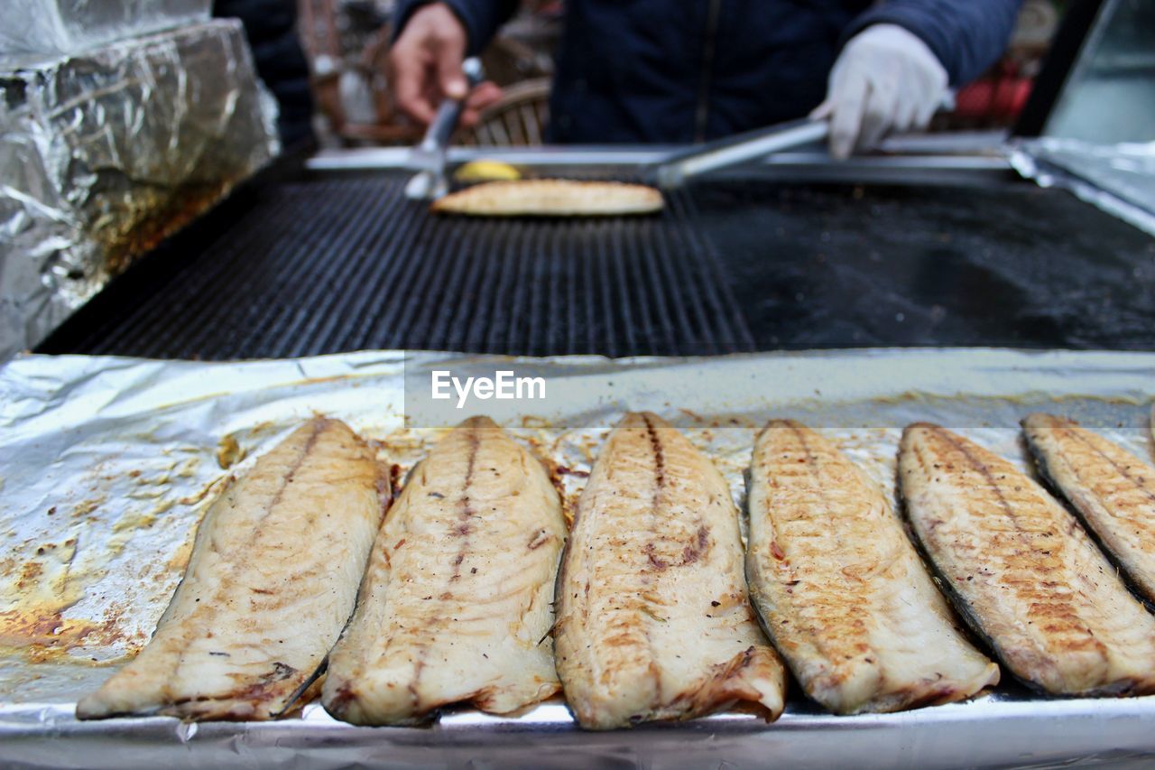 Turkish street food - balik ekmek