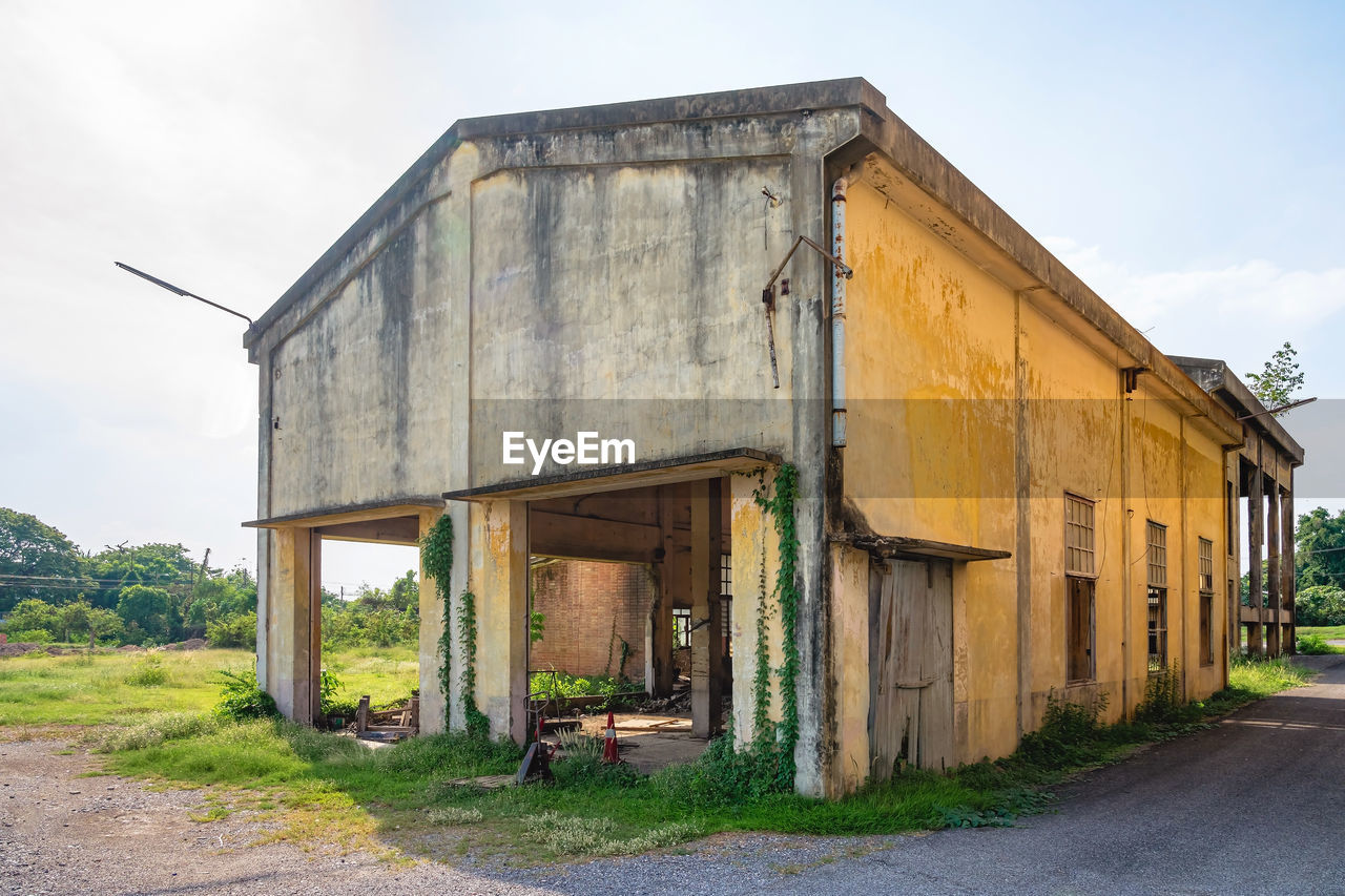 The old paper mill used to produce paper and banknotes during world war ii, 