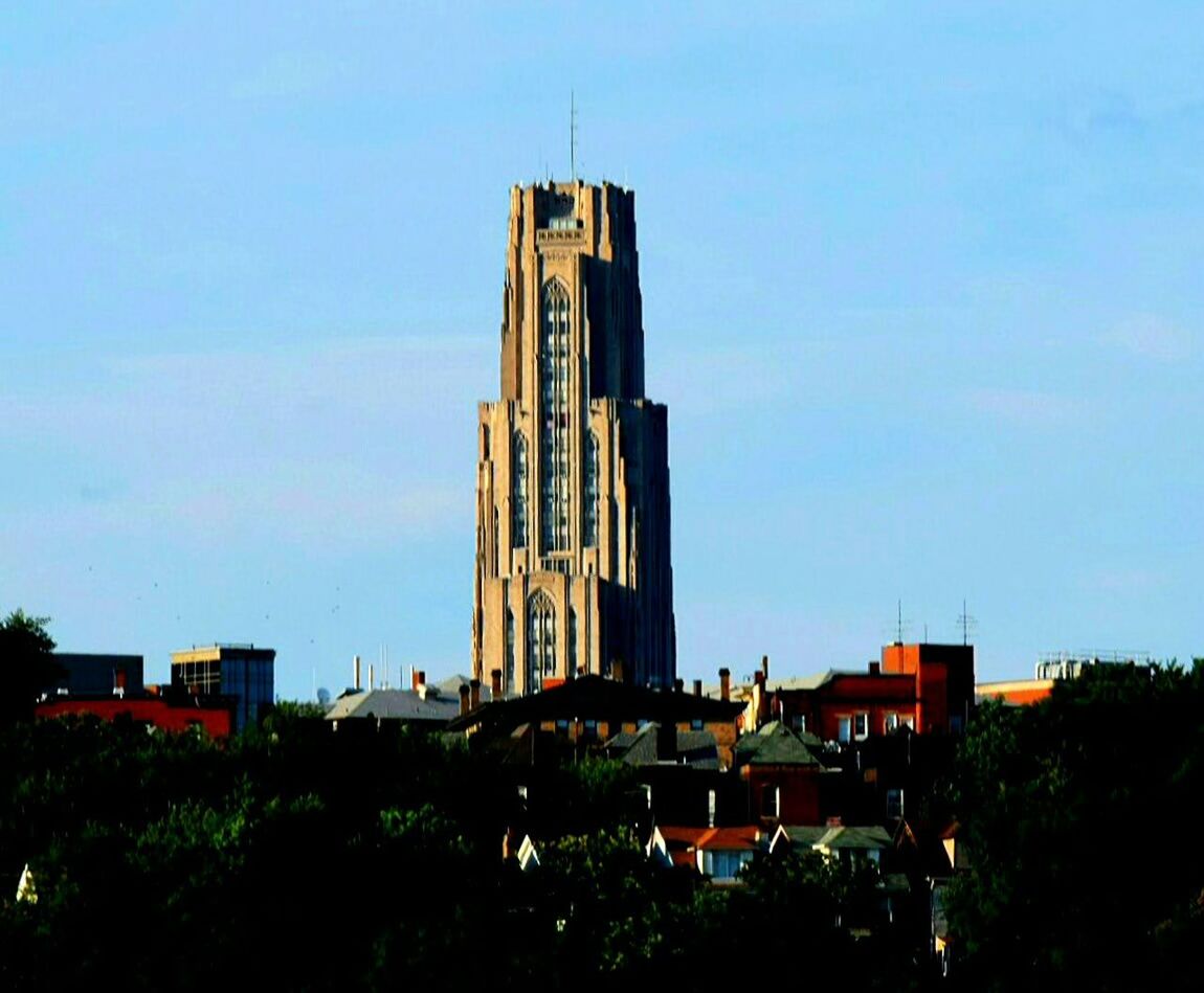 LOW ANGLE VIEW OF TOWER AGAINST CLEAR SKY